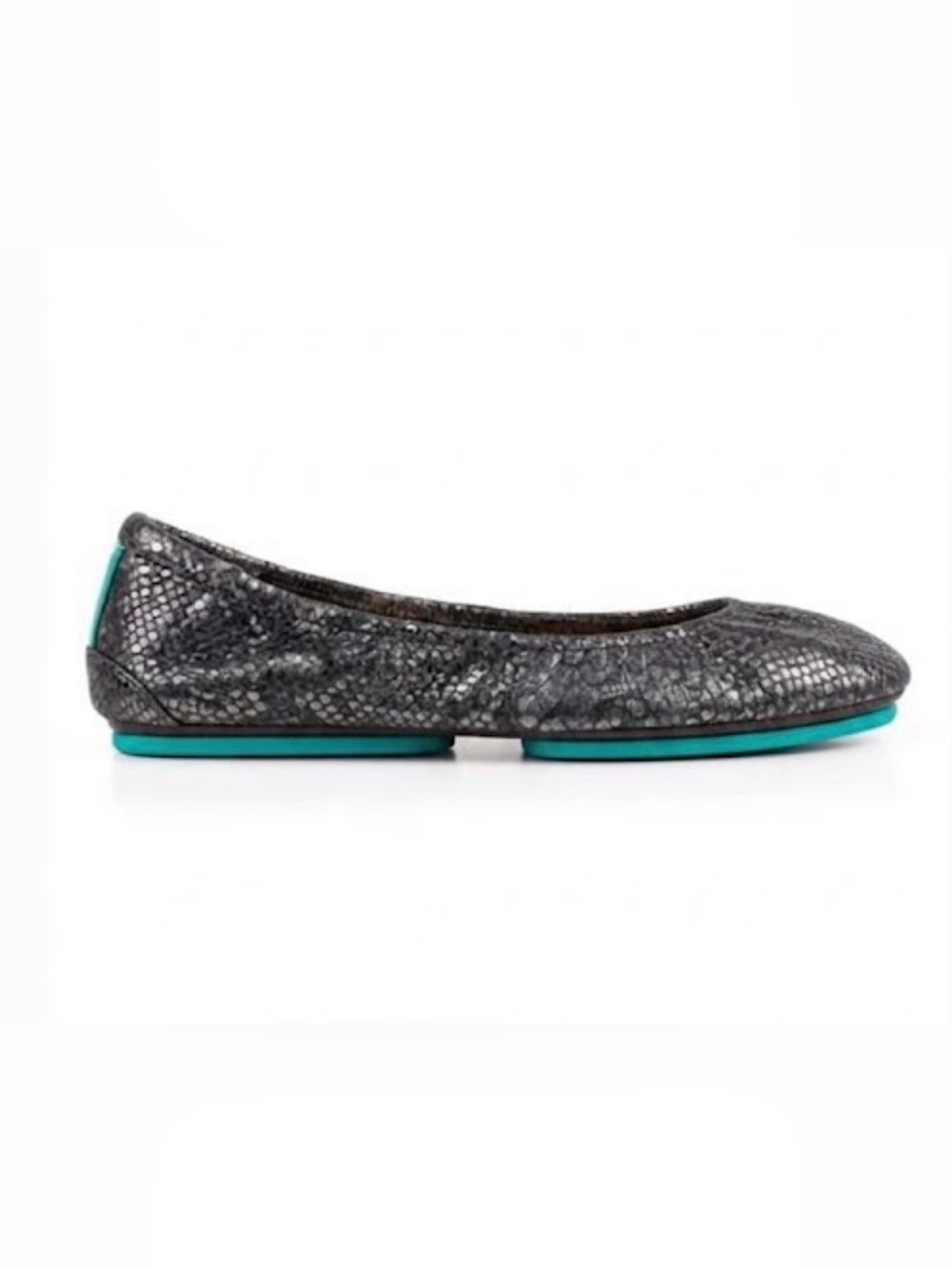 Tieks by Gavrieli Drago Metallic Scaled Leather Ballet Flats - Size 9 MSRP $325